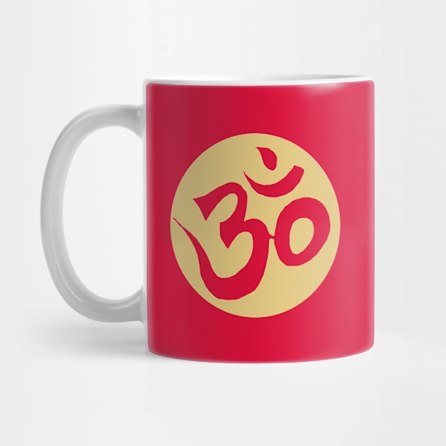 Sacred Spiritual Awakening Om Symbol by PlanetMonkey